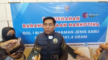 BNN Banten Gagalkan Pengiriman Sabu Menjelang Libur Panjang, Dua Kurir Ditangkap